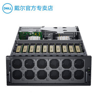 戴尔（DELL EMC） DSS8440服务器 模型训练 深度学习人工智能2路4U服务器主机 2*6148丨768G丨4*4T固态+2*480G 10*NVIDIA Tesla V100 32G