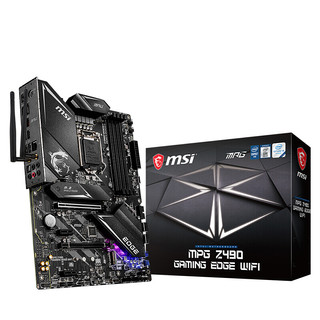 MSI 微星 MPG Z490 GAMING EDGE WiFi+酷睿i5-10400F 主板CPU套装
