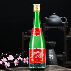 55度陕西西凤酒老绿瓶长脖光瓶高度纯粮酿造整箱特惠装产地发货