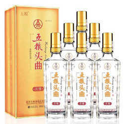 五粮头曲 52度 浓香型高度白酒 500ml*6瓶