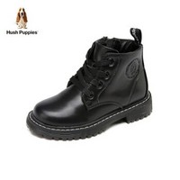 Hush Puppies 暇步士 儿童加绒保暖短靴