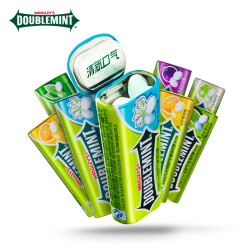 DOUBLEMINT 绿箭 冰柠薄荷糖 35粒