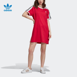 adidas 阿迪达斯 三叶草 TEE DRESS EH8730 女士运动裙 