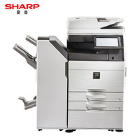 夏普（SHARP） MX-C6081DV A3彩色数码复合机 (含双面输稿器+FN29鞍式装订器+LC17大容量纸盒) 免费安装