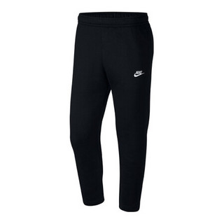 NIKE 耐克 男子 直筒裤 长裤 CLUB FLEECE 运动裤 BV2708-010黑色L码