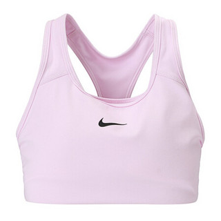 耐克 NIKE 女子 紧身服 AS NIKE SWOOSH BRA PAD 运动服 BV3637-663 粉色 M码