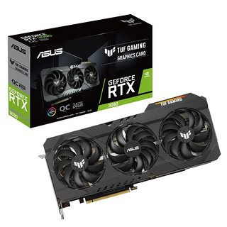 ASUS 华硕 TUF-RTX 3090-24G-GAMING 显卡 24GB 黑色