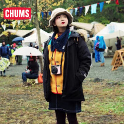CHUMS 洽洽鸟 CH04-1092 男女中长羽绒外套