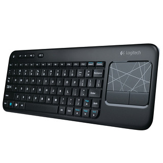 logitech 罗技 K400r 87键 2.4G 蓝牙双模无线薄膜键盘 黑色 无光