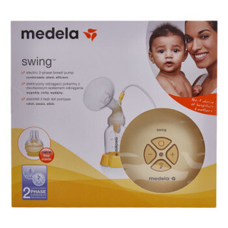 medela 美德乐 丝韵版 单边电动吸奶器+哺喂超值套装礼盒+奶瓶果蔬餐具清洗液 180ml