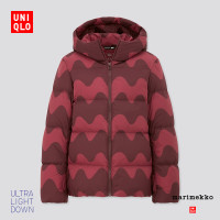 优衣库 UNIQLO 优衣库 436334 女装 Marimekko羽绒茧形外套