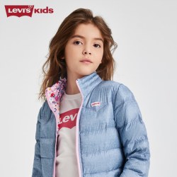 Levi's 李维斯 儿童双面穿羽绒服