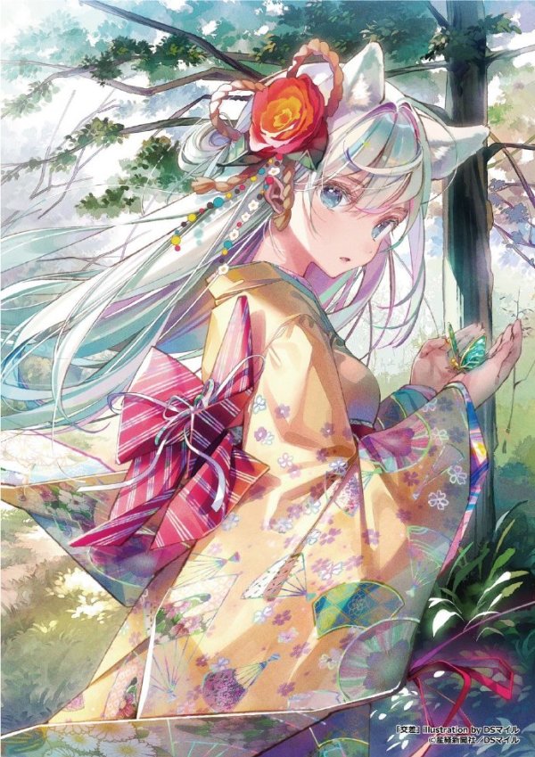 插画师dsマイル的原画作品立体化.