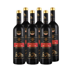 Tokaji 托卡伊 辉煌埃格尔 公牛血干红葡萄酒 750ml*6支
