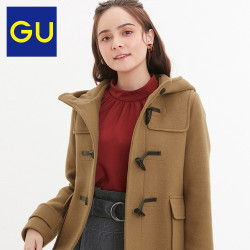 GU 极优 317469 女装羊毛混纺大衣