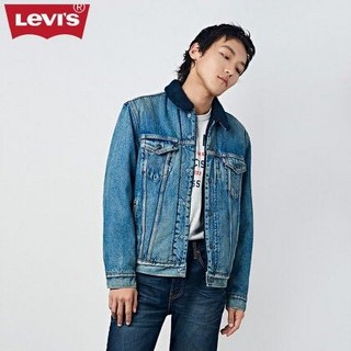 Levi's 李维斯 16365 男士仿羊羔绒牛仔夹克外套