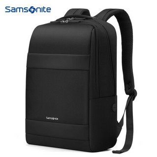 新秀丽（Samsonite）双肩包电脑包MacBook苹果16英寸联想笔记本15.6英寸 TX5*09001 黑色