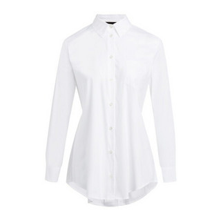 EMPORIO ARMANI阿玛尼EA奢侈品20秋冬女士衬衫 6H2C64-2N2IZ WHITE-0100白色 38