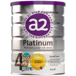a2 艾尔 Platinum 白金版 较大幼儿配方奶粉 4段 900g 新西兰原装进口