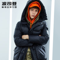 暖爱季：波司登 BOSIDENG 波司登 PUFF膨胀系列 B80141105 男士鹅绒羽绒服