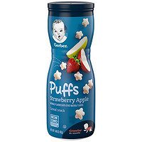 Gerber 嘉宝 Graduates Puffs 星星泡芙 草莓苹果味 42g