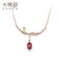 KADER 卡蒂罗 XL0022 女士纯银锁骨项链