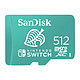 新品发售：SanDisk 闪迪 microSD存储卡 动物森友会联名版 512GB