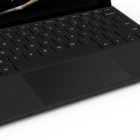 微软 Surface Go 原装键盘盖 典雅黑 | 磁吸易拆卸 聚氨酯材质 磨砂手感 键盘背光灯+玻璃精准式触控板 | 兼容Surface Go 2 / Go