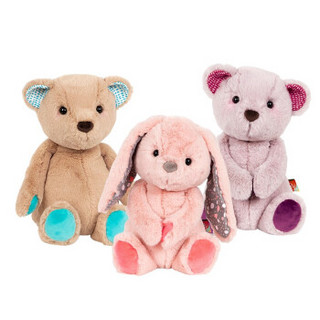 比乐B.Toys毛绒玩具动物玩偶公仔娃娃婴幼儿童安抚棕色泰迪小熊小熊