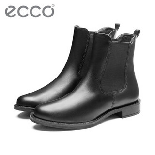 ecco 爱步 型塑 266503 平跟切尔西靴