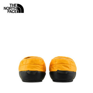 THE NORTH FACE 北面 女士一脚蹬低帮平底套筒面包棉鞋3V1HZU3 黄色/黑色36