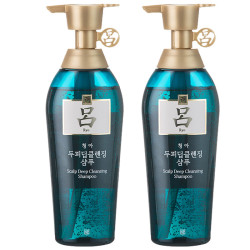 Ryo 吕 绿吕 控油去屑洗发水 400ml*2瓶装 *2件