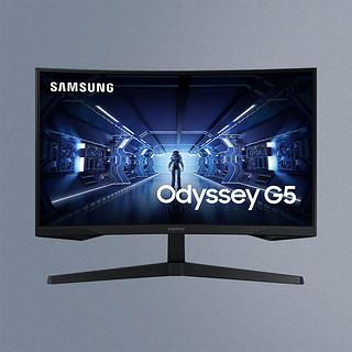 SAMSUNG 三星 玄龙骑士G5系列 C32G55TQWC 31.5英寸 VA FreeSync 显示器 (2560*1440、144Hz、HDR10)