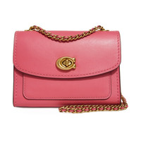 COACH 蔻驰 Parker系列 女士牛皮链条单肩包 29392 B4NOG 玫红色 小号