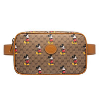 GUCCI 古驰 X Disney米奇 男女款腰包 602695 HWUBM 8559