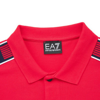 EA7 EMPORIO ARMANI阿玛尼EA7奢侈品男装20秋冬男士POLO衫6HPF11-PJ4MZRED-1451 红色L