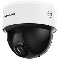 TP-LINK 300万变焦家用360度全景监控摄像头 酒店超市宾馆室内旋转云台智能人形检测语音对讲TL-IPC43KZ