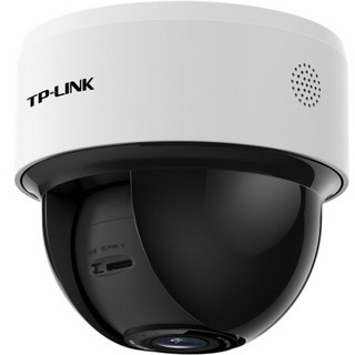 TP-LINK 300万变焦家用360度全景监控摄像头 酒店超市宾馆室内旋转云台智能人形检测语音对讲TL-IPC43KZ