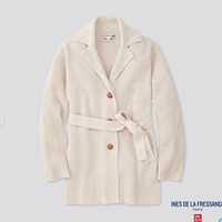 UNIQLO 优衣库 432089 女装系带长开衫