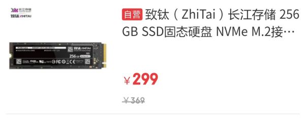 ZhiTai 致钛 Active系列 PC005 NVME 固态硬盘 256GB