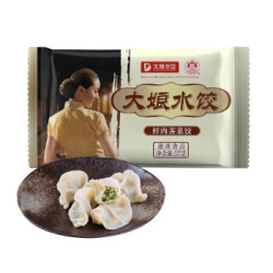 吴大娘 大娘水饺 荠菜猪肉饺 800g(蒸饺 饺子 煎饺 锅贴 早餐食材 火锅食材) *15件