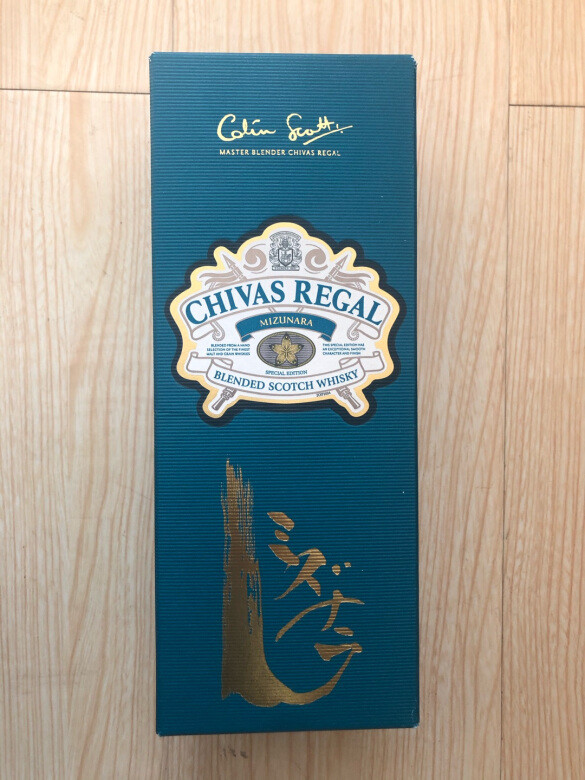 芝华士水楢桶颜值在线,平时用12年作为口