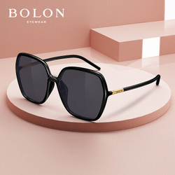 暴龙BOLON太阳镜2020年多边形框时尚眼镜女款偏光墨镜BL5032C10