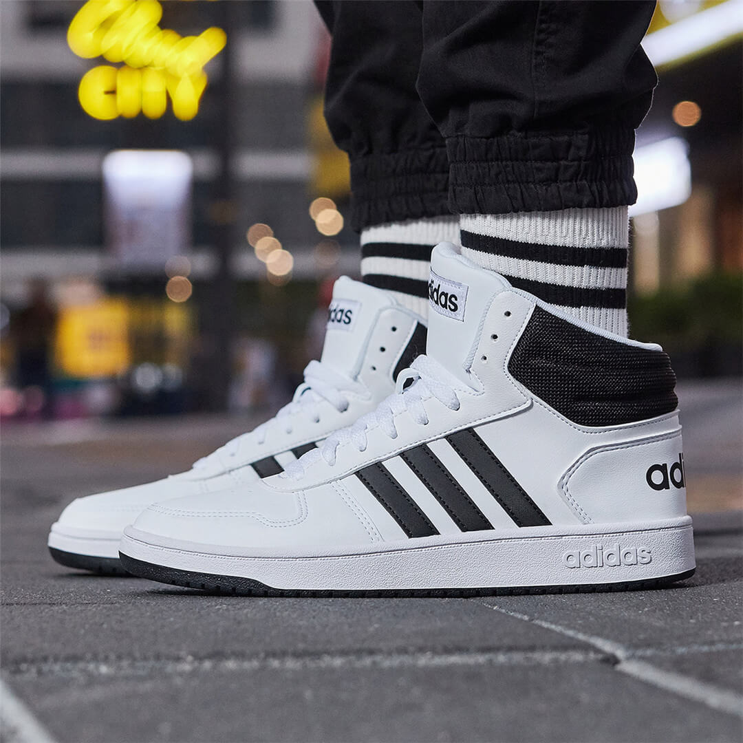 adidas阿迪达斯neo男子板鞋易烊千玺同款经典高帮板鞋