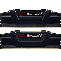 G.SKILL 芝奇 Ripjaws V DDR4 3200MHz 台式机内存 马甲条 宾利黒 32GB 16GB*2 F4-3200C16D-32GVK