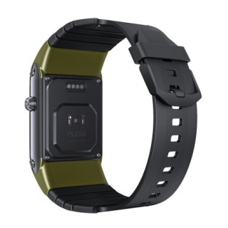 商品努比亚 nubia watch 柔性屏手表 战甲绿 智能手表 esim独立通话