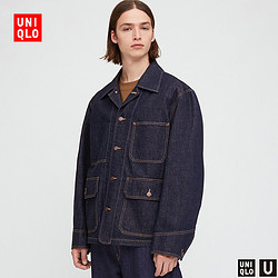 优衣库 UNIQLO 优衣库 435125 男装牛仔工装外套