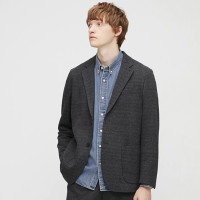 优衣库 UNIQLO 优衣库 428954 中性牛仔衬衫