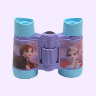 迪士尼(Disney)儿童望远镜 高倍高清双筒放大镜玩具小学生科教实验探索女孩礼物冰雪奇缘中号SWL-9108