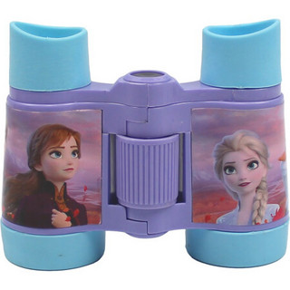 迪士尼(Disney)儿童望远镜 高倍高清双筒放大镜玩具小学生科教实验探索女孩礼物冰雪奇缘中号SWL-9108